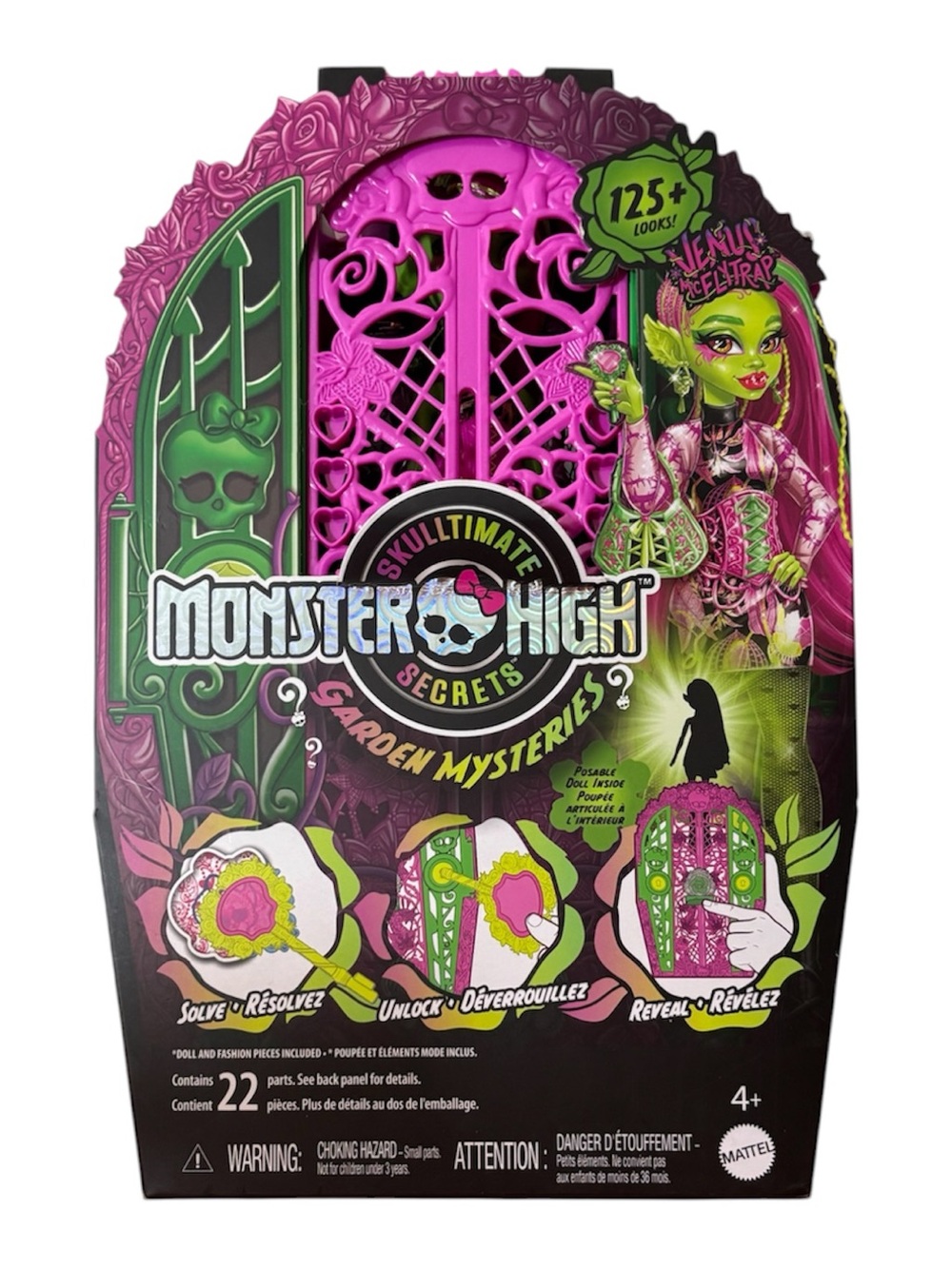 Mattel Monster High Garden Mysteries Playset in Pink and Green